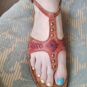 NEW EARTH KALSO COUTURE PORTOFINO SANDALS US 6.5